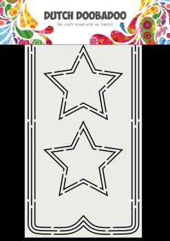 Dutch Doobadoo - Stencil - Dutch Card Art Slimline - " Stars " - Schablone