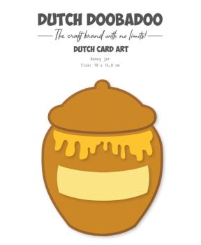 Dutch Doobadoo - Stencil - Dutch Card Art - " Honey Jar " - Stencil A5 - Schablone