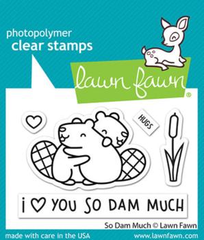 Lawn Fawn Stempelset "So Dam Much" Clear Stamp