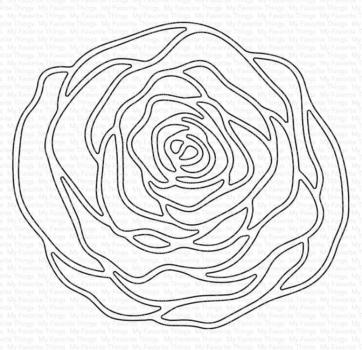 My Favorite Things Die-namics "Rose in Bloom" | Stanzschablone | Stanze | Craft Die