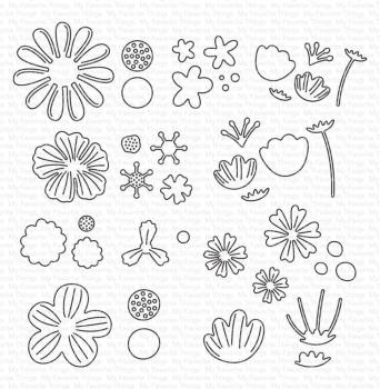 My Favorite Things Die-namics "Fundamental Florals" | Stanzschablone | Stanze | Craft Die