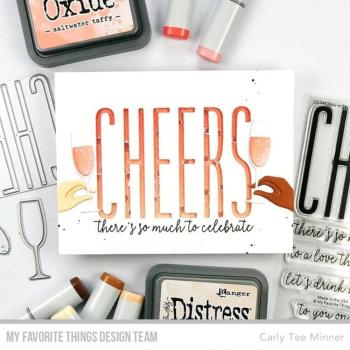 My Favorite Things Die-namics "How to Say Cheers" | Stanzschablone | Stanze | Craft Die