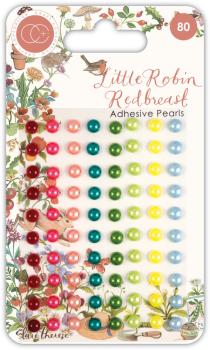 Craft Consortium - Enamel Dots - "  Little Robin Redbreast " - Klebesteine 