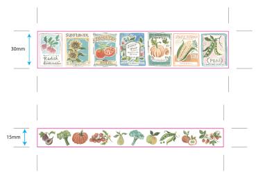 Craft Consortium Little Robin Redbreast  Washi Tape  