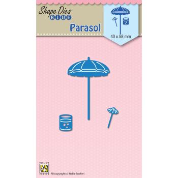 Nellie's Choice - Shape Dies Blue - " Parasol " - Stanze