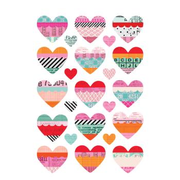 Simple Stories - Sticker Book - Heart Eyes  - Aufkleber