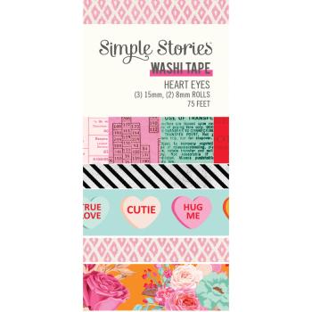 Simple Stories - Washi Tape - "Heart Eyes "