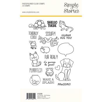 Simple Stories -  Pet Shoppe - Clearstamp - Stempel