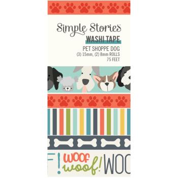 Simple Stories - Washi Tape - "Pet Shoppe Dog "