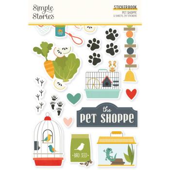 Simple Stories - Sticker Book - Pet Shoppe  - Aufkleber