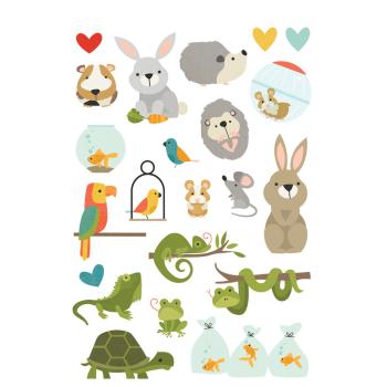 Simple Stories - Sticker Book - Pet Shoppe  - Aufkleber