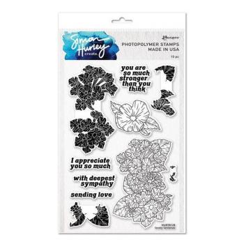 Ranger - Clear Stamps by Simon Hurley Create - Lovely lantanas - Stempel  