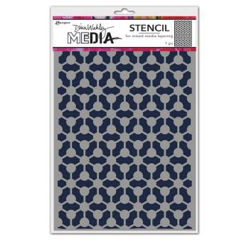 Ranger - Dina Wakley Media Stencil - Bonds - Schablone