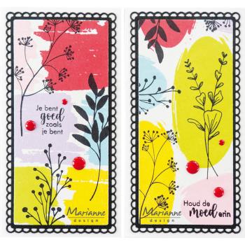 Marianne Design - Clear Stamps - Silhouette Art Rectangle - Stempel 