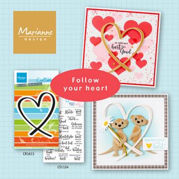 Marianne Design Craftables - Dies - Open Heart  - Stanzschablone 