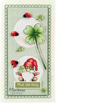 Marianne Design - Clear Stamp & Die - Lucky Gnome  - Stempel & Stanze