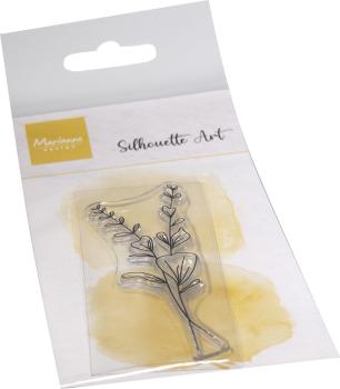 Marianne Design - Clear Stamps - Silhouette Art Eucalyptus - Stempel 