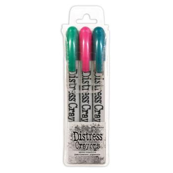 Ranger - Distress Pearls Crayons - Holiday Set 4 - Stifte