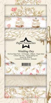 Paper Favourites - "  Wedding Day  " - Slim Paper Pack - 3x8 Inch 