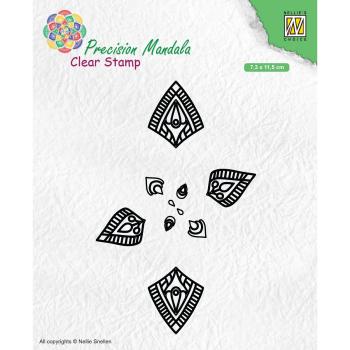 Nellie's Choice -  Clear Stamp - "Precision Mandala " - Stempel