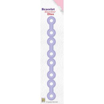 Nellie's Choice - Bracelet Border Dies - "Big Circles" - Stanze