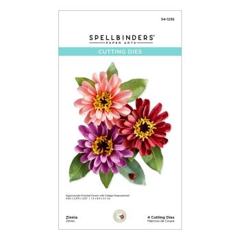 Spellbinders - Dies - "Zinnia" - Stanzschablonen