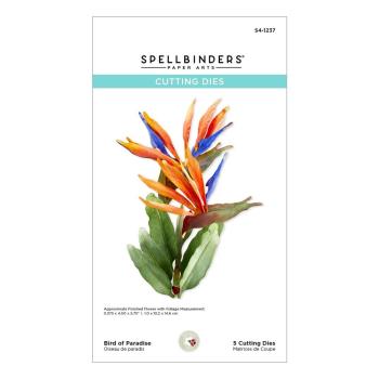 Spellbinders - Dies - "Bird of Paradise" - Stanzschablonen