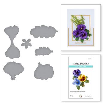 Spellbinders - Dies - "Pansy" - Stanzschablonen