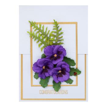 Spellbinders - Dies - "Pansy" - Stanzschablonen