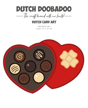 Dutch Doobadoo - Stencil - Dutch Card Art - "Chocolate Box " - Stencil A5 - Schablone