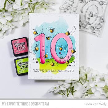 My Favorite Things Stempelset "Number Fun 10" Clear Stamp