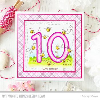 My Favorite Things Stempelset "Number Fun 10" Clear Stamp