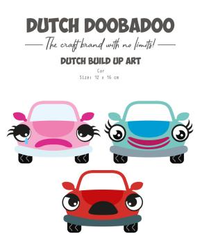 Dutch Doobadoo - Schablone "Car" Stencil A5 - Dutch Card Art