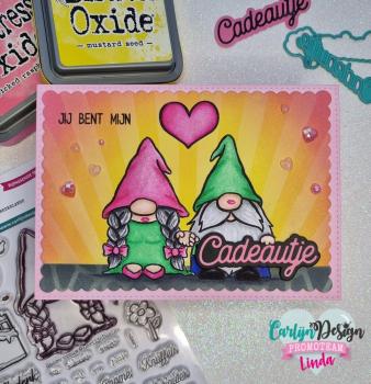 Carlijn Design - Stempel "Gnome Vrouw" Clear Stamp