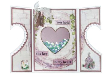 Studio Light - Stanzschablone "Heart Shutter Card" Dies