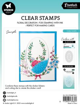 Studio Light - Stempel "Oval Shape" Clear Stamps