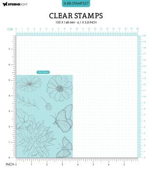 Studio Light - Stempel "Blooming Butterfly" Clear Stamps