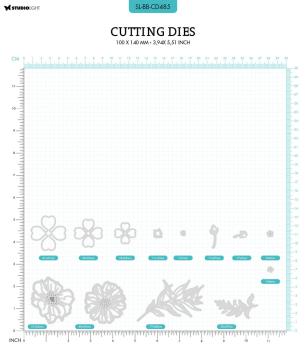 Studio Light - Stanzschablone "Blooming Flowers" Dies