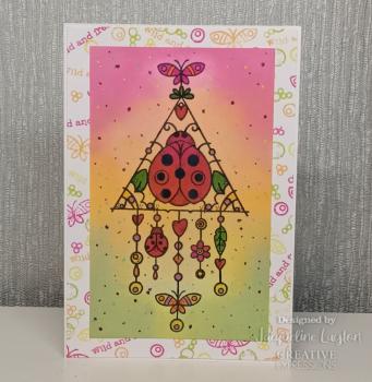 Woodware - Stempel "Ladybird Dream" Clear Stamps 