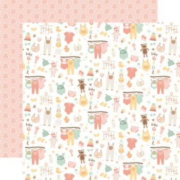 Echo Park - Designpapier "Our Baby Girl" Paper Pack 6x6 Inch - 24 Bogen