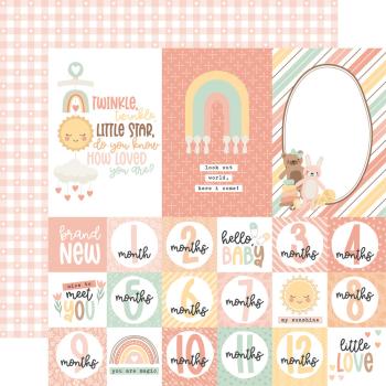 Echo Park - Designpapier "Our Baby Girl" Paper Pack 6x6 Inch - 24 Bogen