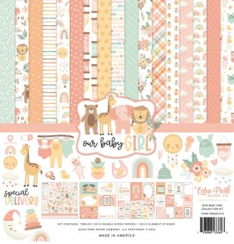 Echo Park - Komplettpaket "Our Baby Girl" Mega Bundle