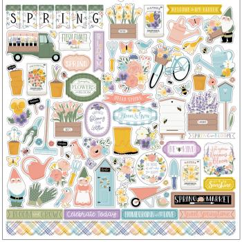 Echo Park - Designpapier "It's Spring Time" Collection Kit 12x12 Inch - 12 Bogen