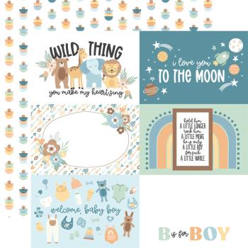 Echo Park - Designpapier "Our Baby Boy" Collection Kit 12x12 Inch - 12 Bogen