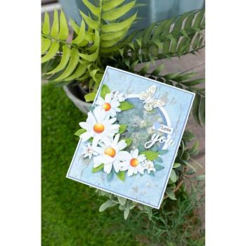 Crafters Companion - Flower Forming Foam "Delightful Daisies" 9x12 Inch - 12 Bogen