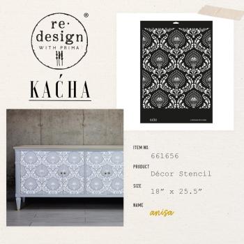 Re-Design with Prima - Schablone "Kacha Renata" Stencil 