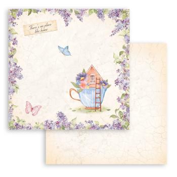 Stamperia - Designpapier "Welcome Home" Paper Pack 12x12 Inch - 10 Bogen