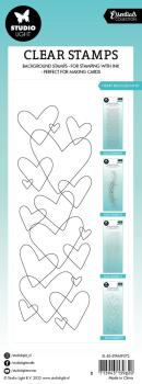 Studio Light - Stempel "Heart Background " Clear Stamps