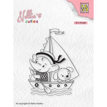 Nellie's Choice - Stempel "Young Sailors" Clear Stamps Nellie´s Cuties 