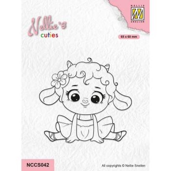 Nellie's Choice - Stempel "Little Lamb" Clear Stamps Nellie´s Cuties 